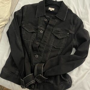 Charcoal denim jacket
